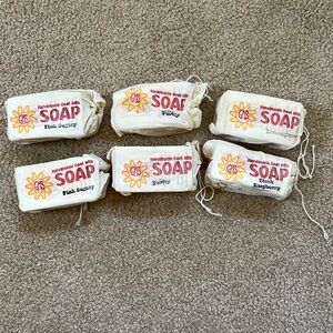6 - Goat Milk Stuff brand soaps in a variety of scents